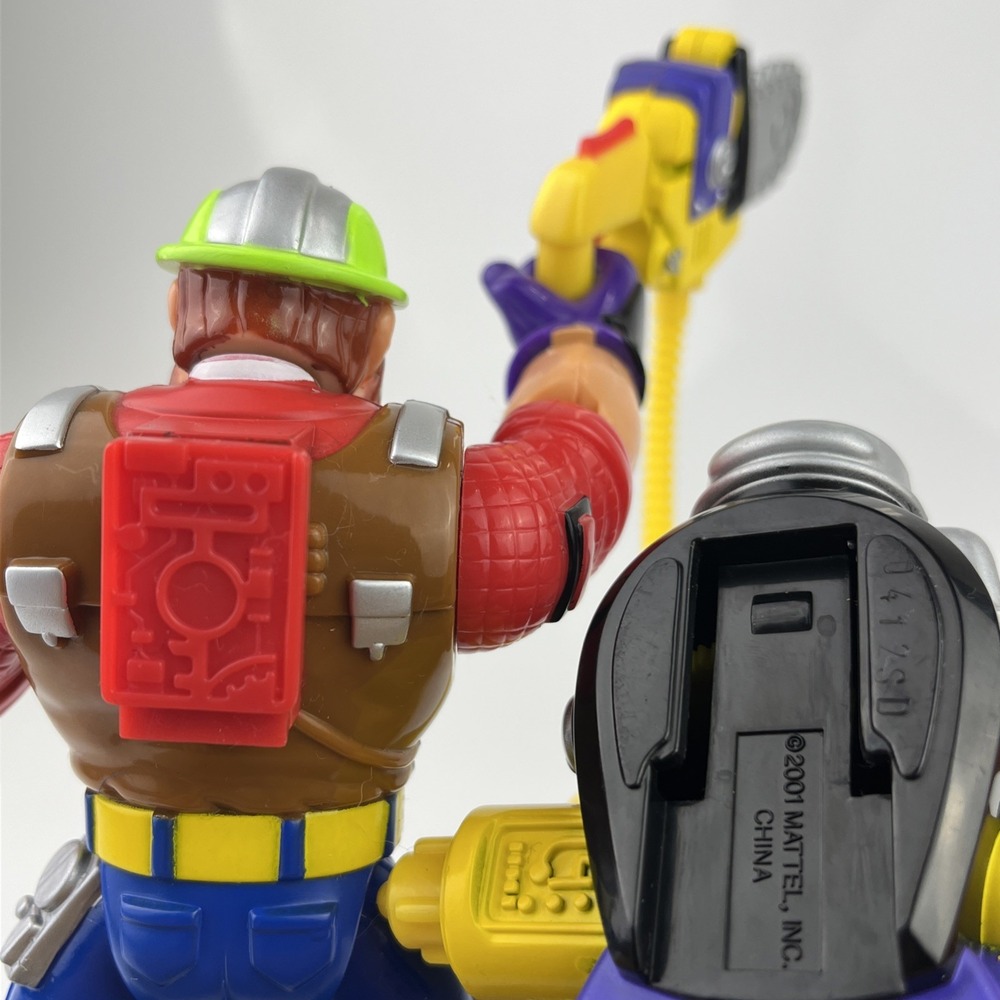 Fisher-Price Rescue Heroes Ben Choppin Forest Ranger Body Force‎ W/Saw - Picture 6 of 7